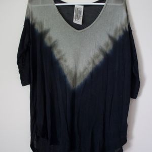 Free People Tie Dye Loose Top